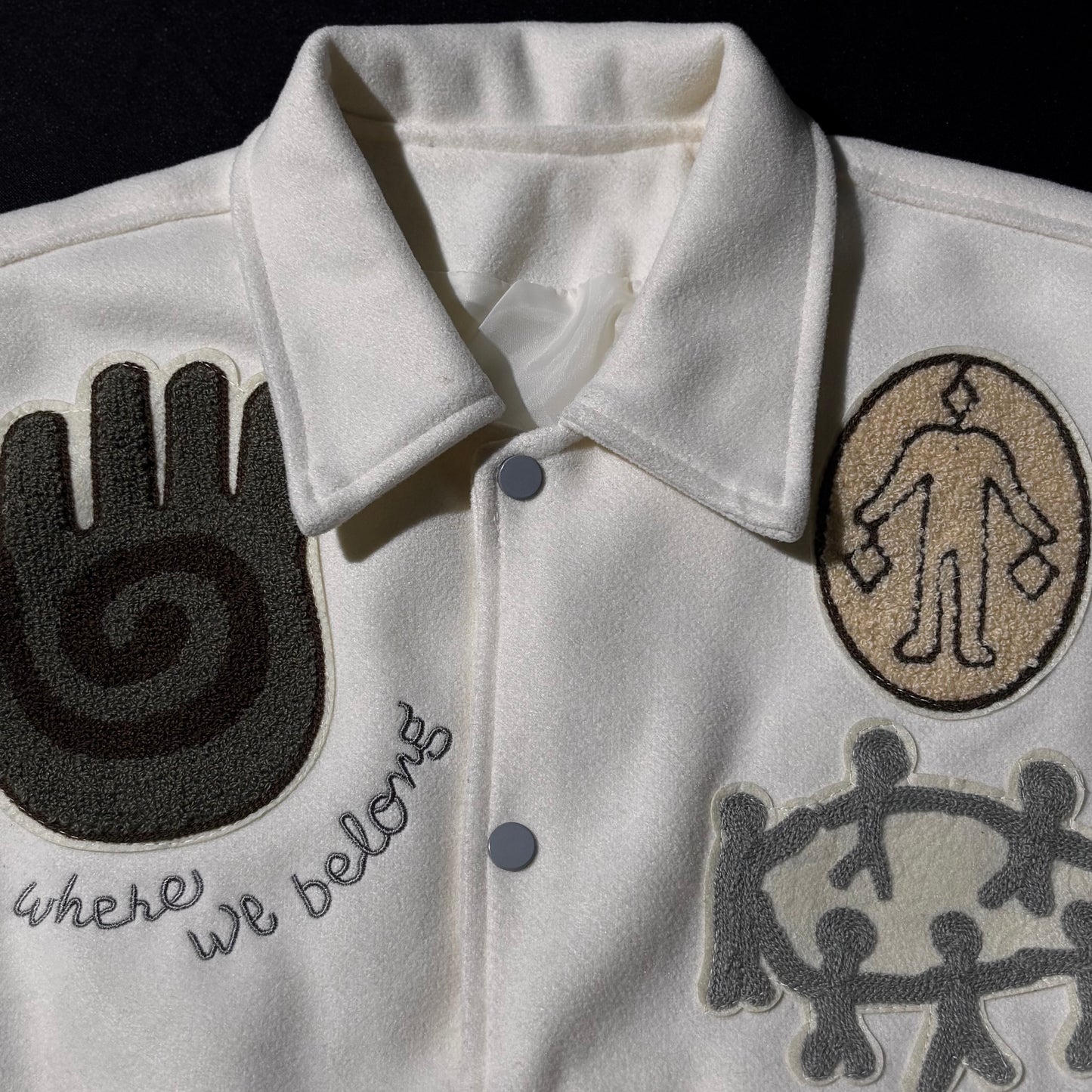 Chaqueta blanca-Permanent Creation