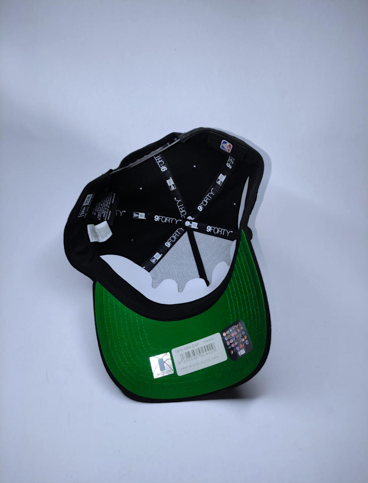 BOSTON CELTICS DEL TREBOL NEGRA / NEW ERA 9FORTY A-FRAME SNAPBACK