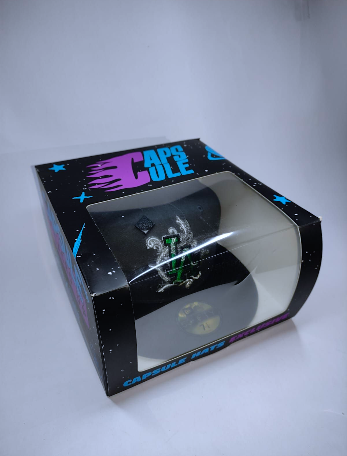 CAPSULE EXCLUSIVE LOS ANGELES DODGERS 40TH ADY METALLIC 59 FYFTY FITTED