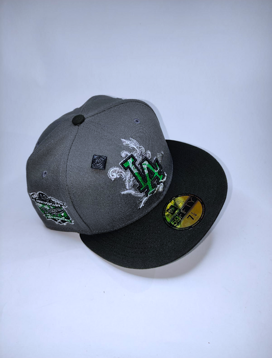 CAPSULE EXCLUSIVE LOS ANGELES DODGERS 40TH ADY METALLIC 59 FYFTY FITTED